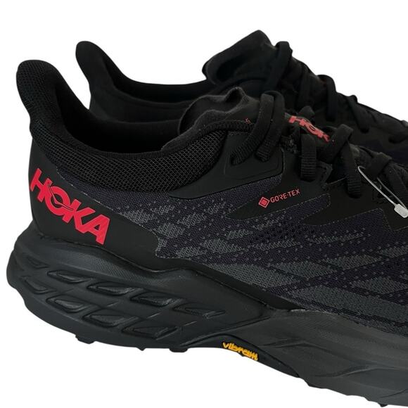 Hoka Speed goat trail running shoes black 9.5 NEW - Picture 7 of 13